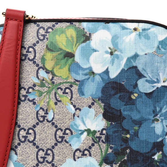 Gucci Supreme Blue Blooms Crossbody Bag NWT - Picture 8 of 16